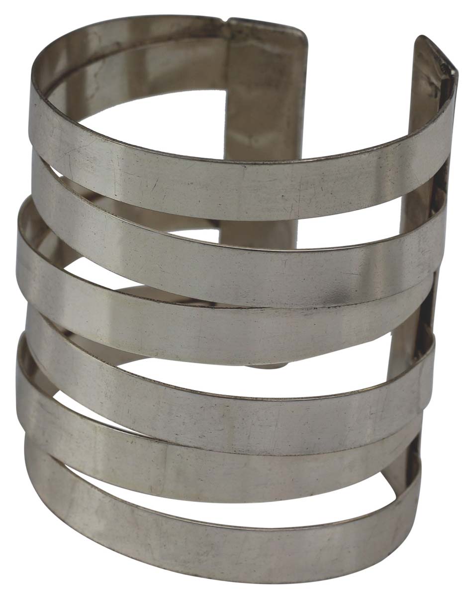 Buy Bracelets in Bulk – Cuff Bracelet – Cast in Brass – Silver Plated with Dull Antique Finish – Wholesale Bulk Bracelets 